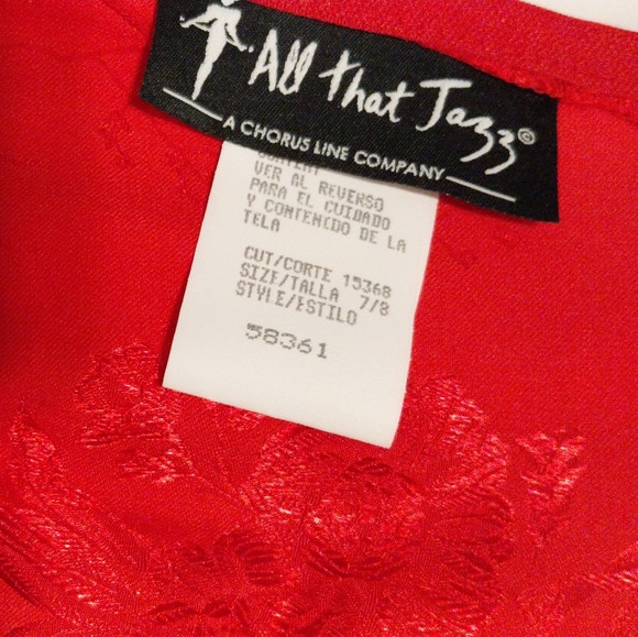 Brand new Red Floral Sleeveless cheng san Made in USA - Picture 8 of 16